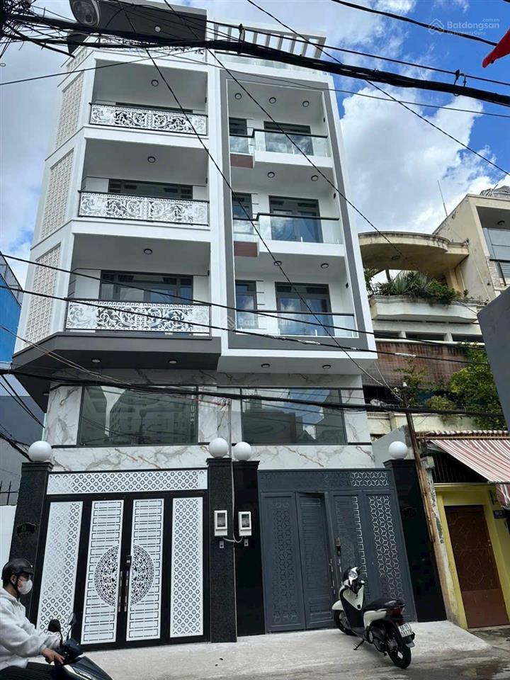 Bán nhà 4 tầng cao cấp mt huỳnh khương an, p5, hò vấp, dt 4,1x15m, giá 15,5 tỷ  gần đh công nghiêp