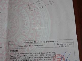 Bán đất f0 diện tích 105m2 ở sóc sơn  hà nội