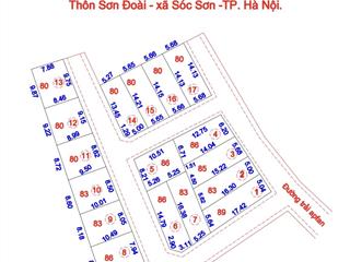 Đất nền bán tại xã tân minh, sóc sơn, hà nội 1,5 tỷ, 80 m2
