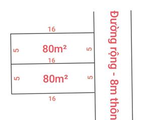 Đất thổ cư tại bắc phú, sóc sơn, hà nội, giá tốt 1,92 tỷ, 80m2