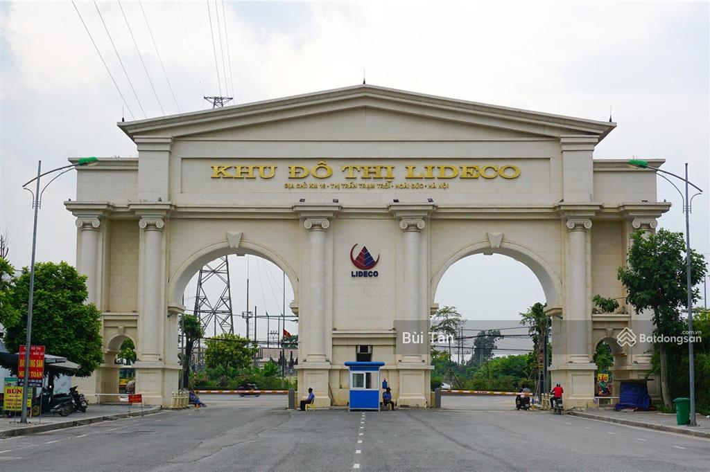 Bql khu đô thị lideco bán căn biệt thự đơn lập dt 250m2 x mt 18m lô góc 2 thoáng, vị trí đẹp gần hồ