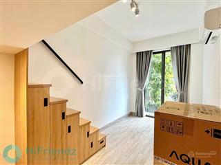 Duplex ban công full nội thất siêu xinh quận 7 gần lotte, tdtu, rmit, q4, q1,