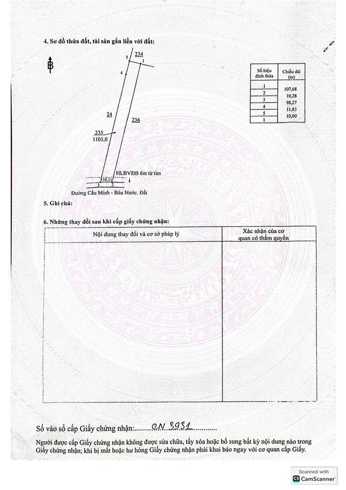 Chủ kẹt tiền cần bán đất nền 1100m2 tại xã tân lợi, đồng phú, giá chỉ 300 triệu, công chứng ngay