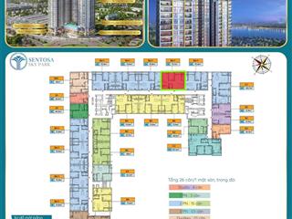 Chỉ hơn 2,9 tỷ sở hữu ngay căn hộ 2pn tại sentosa sky park hải phòng ! nhận nhà ngay chiết khấu 12%