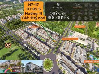 Chỉ hơn 11 tỷ sở hữu ngay shophouse hoàng huy new city