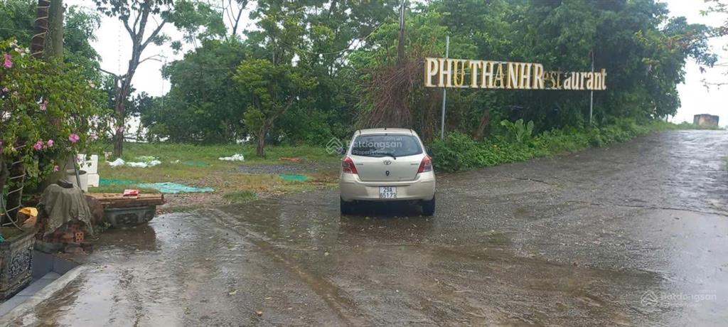 1.015m2 full thổ cư chu minh, ba vì, view sông, tựa đê sông hồng. sử dụng thực tế gần 2.000m2