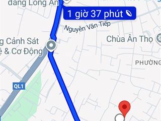 Bán đất thổ cư sổ hồng chính chủ tại phường 5 thành phố tân an