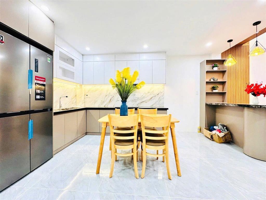 Bán nhà mới xây tại thanh lộc q12 , dt 66m2 3p ngủ 2p wc đường hẻm ô tô 5m gần thpt trần cao vân