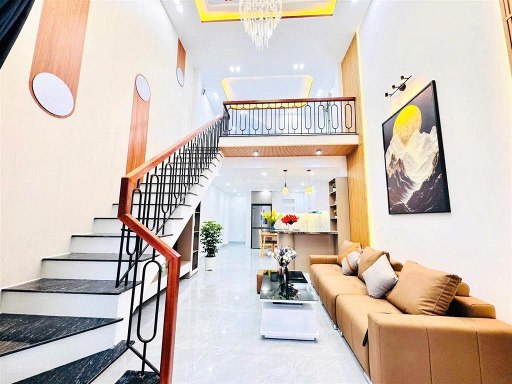 Bán nhà mới xây tại thanh lộc q12 , dt 66m2 3p ngủ 2p wc đường hẻm ô tô 5m gần thpt trần cao vân