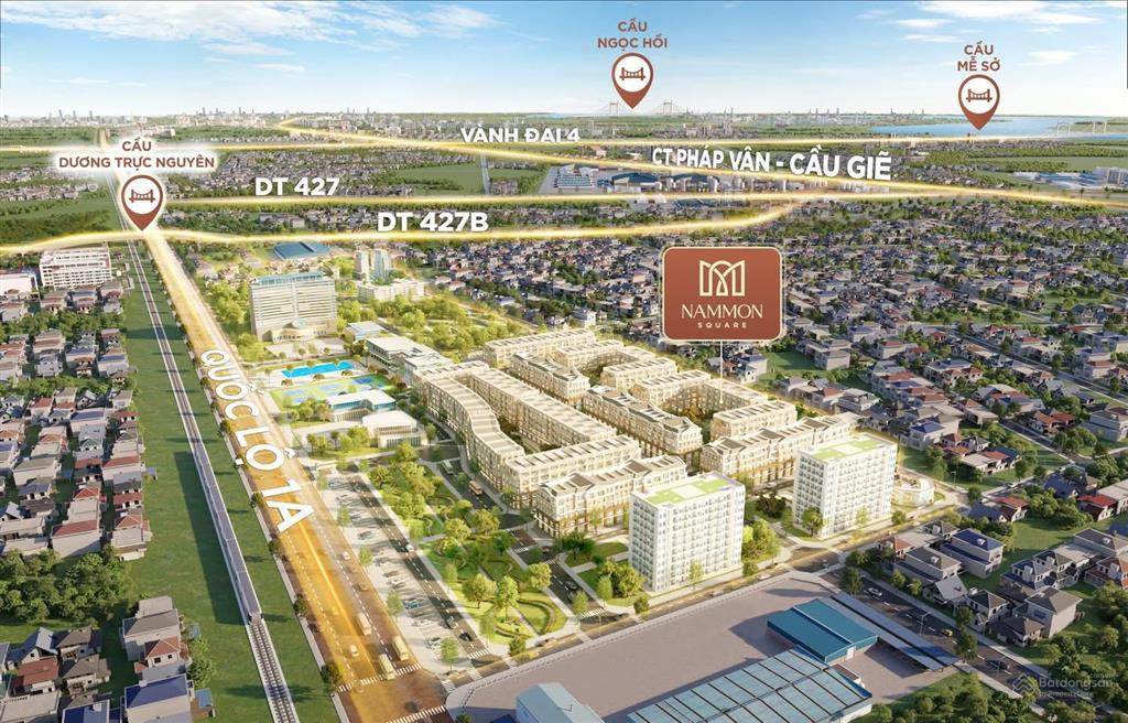 Bán lk 2 mặt tiền 5t ngay mặt đường ql1a, dt 100m2. giá chỉ vào khoảng 3,5 tỷ, miễn gốc lãi 2 năm