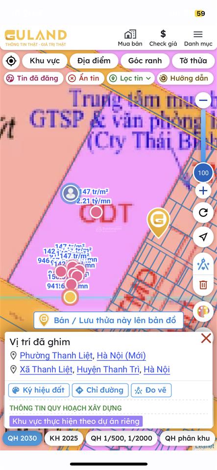 Bán nhà phố thương mại 75m2  2 mặt tiền, khu tái định cư chu văn an  gần thường tín. 0788 467 ***