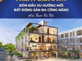 Bán suất ngoại giao lk, palmybiztown gần công viên chu văn an, gần linh đàm. dt 75m2, 4 tầng