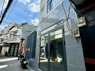 Nhà mới đẹp ở ngay  tân phú  3 tầng cách mặt tiền 50m