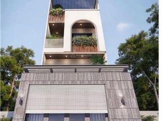 Bán nhà mặt tiền đường trần hữu trang, phường 11, phú nhuận. nhà 4 tầng, 5 phòng ngủ, 4wc.