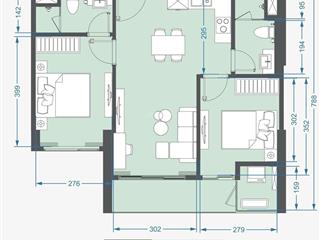 Bán căn hộ chung cư tại lumiere evergreen, vinhomes smart city 2n2, 5,65 tỷ, 60m2, ahls 2027