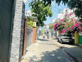 Bán nhà 3 tầng đẹp sổ hoàn công gần biển đường trần thị tính, dt 89,6m2 nở hậu, giá 7,8 tỷ