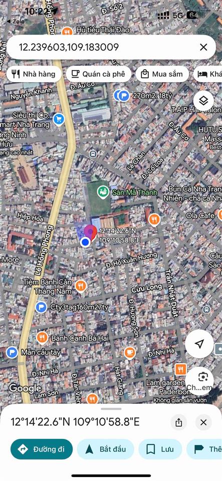 Bán nhà 3 tầng đẹp sổ hoàn công gần biển đường trần thị tính, dt 89,6m2 nở hậu, giá 7,8 tỷ