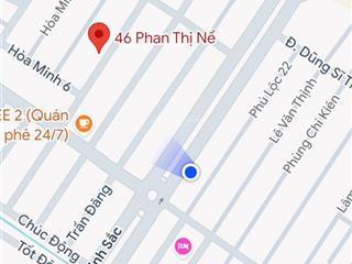 Chính chủ cần bán lô mặt tiền phan thị nể , hòa minh, liên chiểu