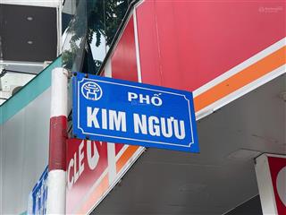 Bán nhà phố kim ngưu, thanh nhàn, 45m, mt 5.1m, 17 tỷ, lô góc, ô tô tránh, kinh doanh.