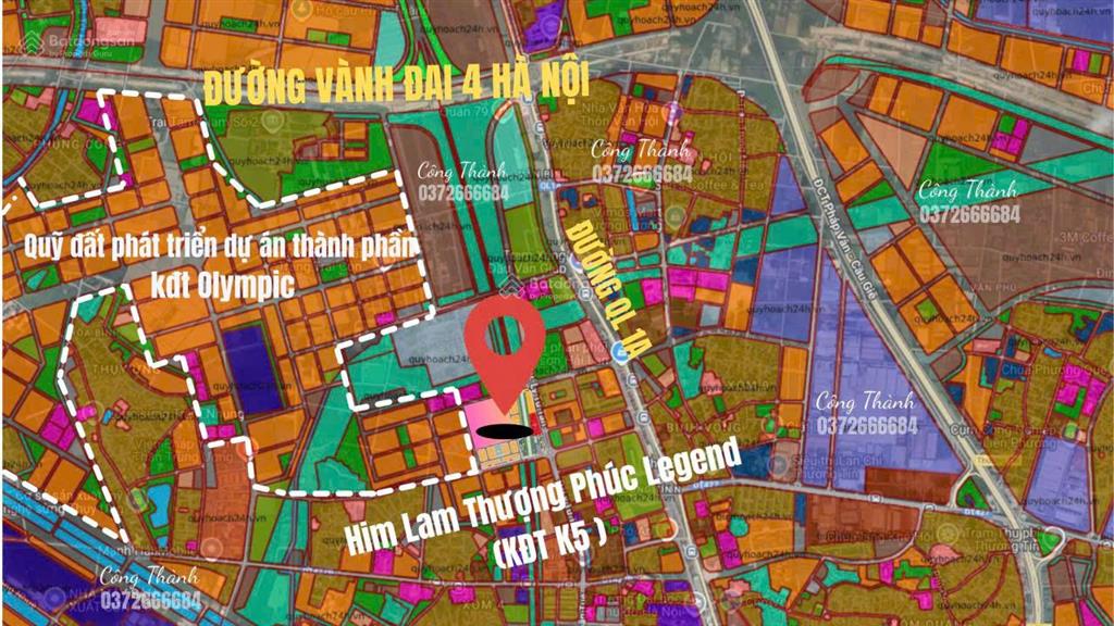 Độc quyền 3 suất liền kề om4 him lam thượng phúc legend view quảng trường gía 13 tỷ