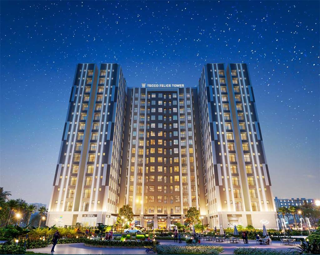 Bán căn hộ tại tecco felice tower, 1,3 tỷ (bao hết phí), 64m2, 2pn, 2wc (còn duy nhất 1 căn)