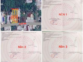 Bán nhanh 3 nền đất full thổ cư diện tích gần 560m2, mt đường lớn, lê bình, cái răng, tp. cần thơ