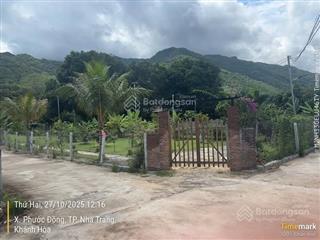 Bán lô đất 3mt có vườn cây xanh mát gần đại lộ nguyễn tất thành phước đồng, nha trang