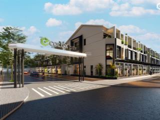 Nhà phố 2 mặt tiền ecolux city đường lê lợi, dân cư sầm uất, liền kề các khu công nghiệp lớn