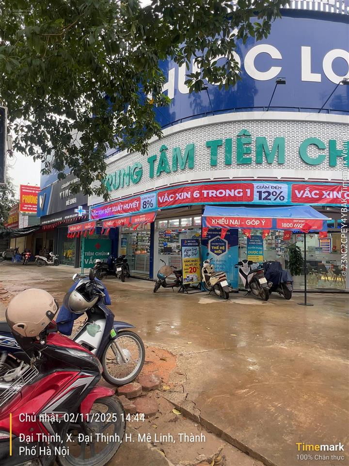 Bán đất băng 2, trục kinh doanh trung tâm hành chính huyện mê linh
