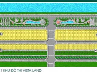 Bán đất nền dự án vista land vị trí a166, diện tích 85m², sổ hồng riêng, giá chỉ 1,45 tỷ