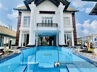 Chỉ 46tr/m! giảm thêm 5 tỷ bán gấpbiệt thự mặt tiền gần ga metrosân golfdtcn 870m2