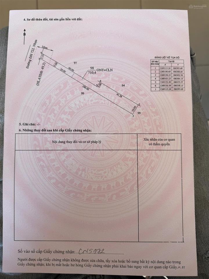 Bán đất mặt tiền dh 722, 710m2 chỉ 800 triệu long hòa, tp hcm