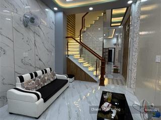 Nhà mặt tiền đẹp lung linh, 3 tầng kiên cố, 3,8m x 21m, nở hậu tài lộc, giáp aeon bình tân, hơn 8ty