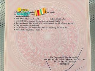 Bán đất mặt đường phong châu  nha trang