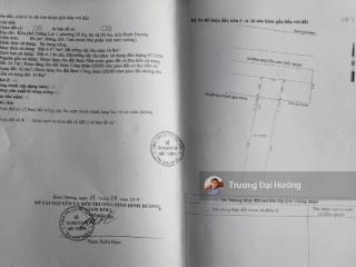 Bán 2 căn nhà  mặt tiền đường nguyễn văn trỗi, p. dĩ an, tp. dĩ an 8,5 tỷ tl