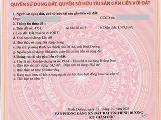 Chính chủ  căn góc 2 view, thoáng gió, 2pn  2wc, 64.5m2 tại honas residence, 2,15 tỷ, dĩ an, bd