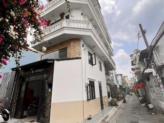 Lô góc  ngay gần lê văn thọ, đường số 1, nhà 5 tầng, hẻm xe tải, có vỉa hè, dt 40m2 chỉ 6.98 tỷ