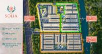 Bán đất nền sổ hồng riêng, dt 6x15, the solia, trung tâm bến lức, long an,  0775 687 ***