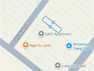 Bán đất nền 100m2, 5,5 tỷ tại hói kiểng 8, hòa quý, ngũ hành sơn, đà nẵng