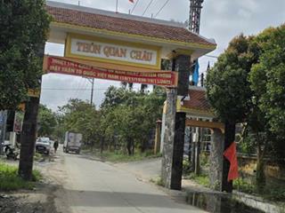 Bán nhanh lô đất 125m2, thôn quang châu, gần miếu bông, gần phạm hùng, đường ô tô