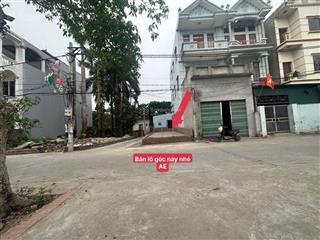 46.5m2 hoa hậu thố bảo, vân nội, đông anh lô góc có 1 không 2 máy bay đỗ cửa bìa làngkinh doanh