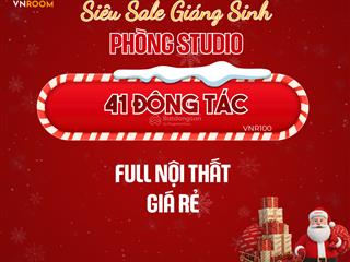 Khai trương nhà mới 100%  studio ban công, máy giặt riêng  gần vincom phạm ngọc thạch