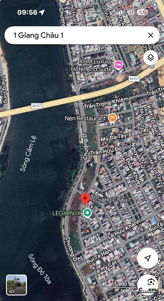 Cặp giang châu 1, gần sông chương dương