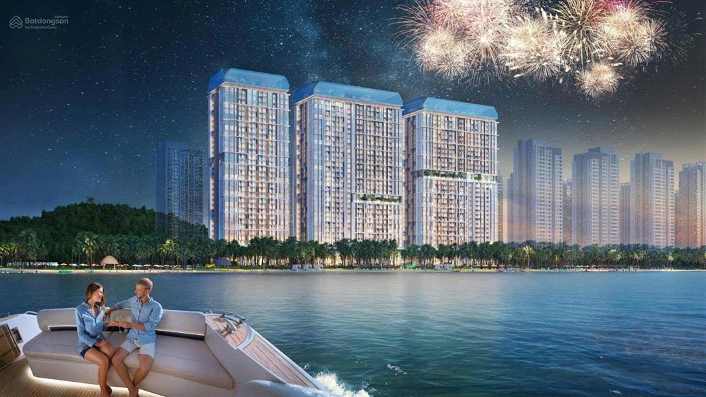 1,4 tỷ căn studio sun centro  view biển, sáng ngắm bình minh, tối ngắm pháo hoa bên bờ vịnh di sản