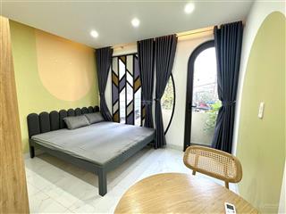 Cho thuê studio 40m2 full nội thất ban công tại phan văn trị bình thạnh gần nơ trang long