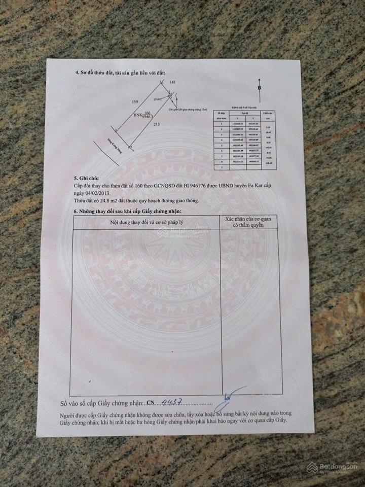 Bán đất sào giáp sông đường bê tông, khu dân cư tại eakar, đắk lắk