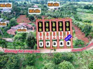 Bán 4nền liền kề thổ cư, sẵn vườn cây ăn quả tại eaning  cưkuin  đắk lắk chỉ 288tr/nền