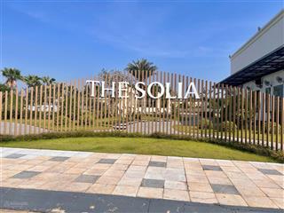 Bán đất mặt tiền vành đai 4  the solia tại long an, sổ riêng sẵn, hạ tầng đầy đủ, liền kề kcn vsip