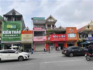 Cho thuê nhà mặt phố nguyễn văn cừ, tp vinh, khu vực sầm uất
