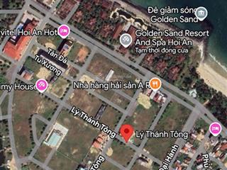 Chính chủ bán đất mặt tiền âu cơ, cửa đại, hội an. bán rẻ nhất khu